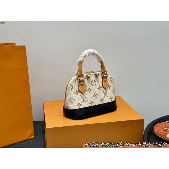 Louis Vuitton Alma Nano (Monogram Dune)